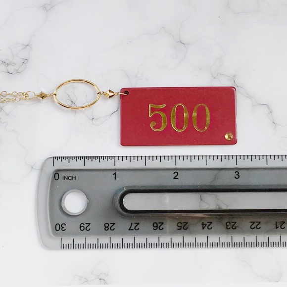 🎲 💰 Vintage Pokerchip Necklace by Pokerchip Girl - Picture 3 of 4